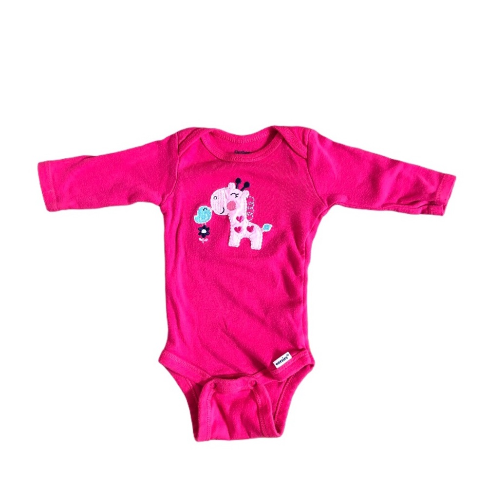 5 for $10. GERBER long sleeve onesie